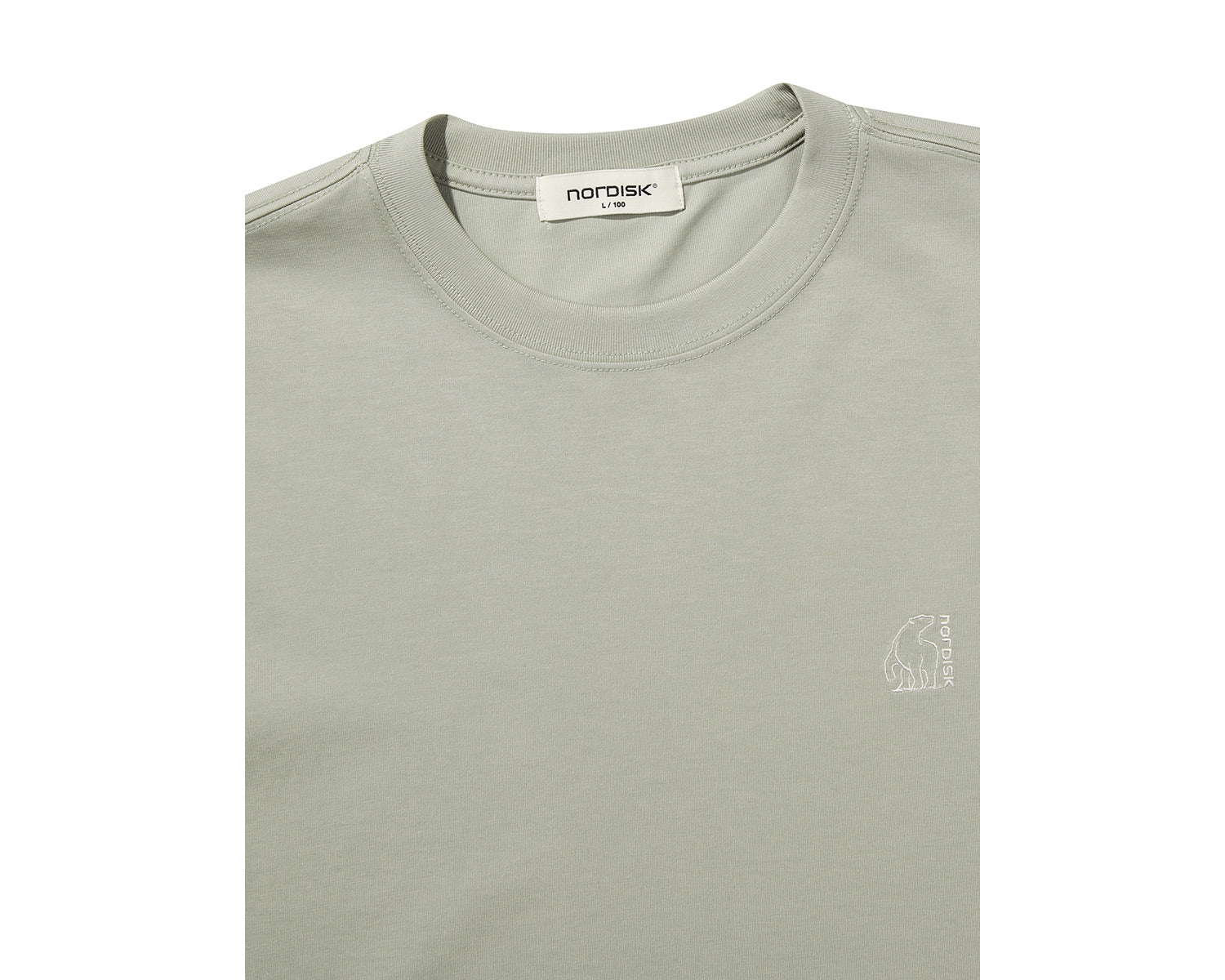 Eisbär Kurzarm-T-Shirt Unisex - Khaki
