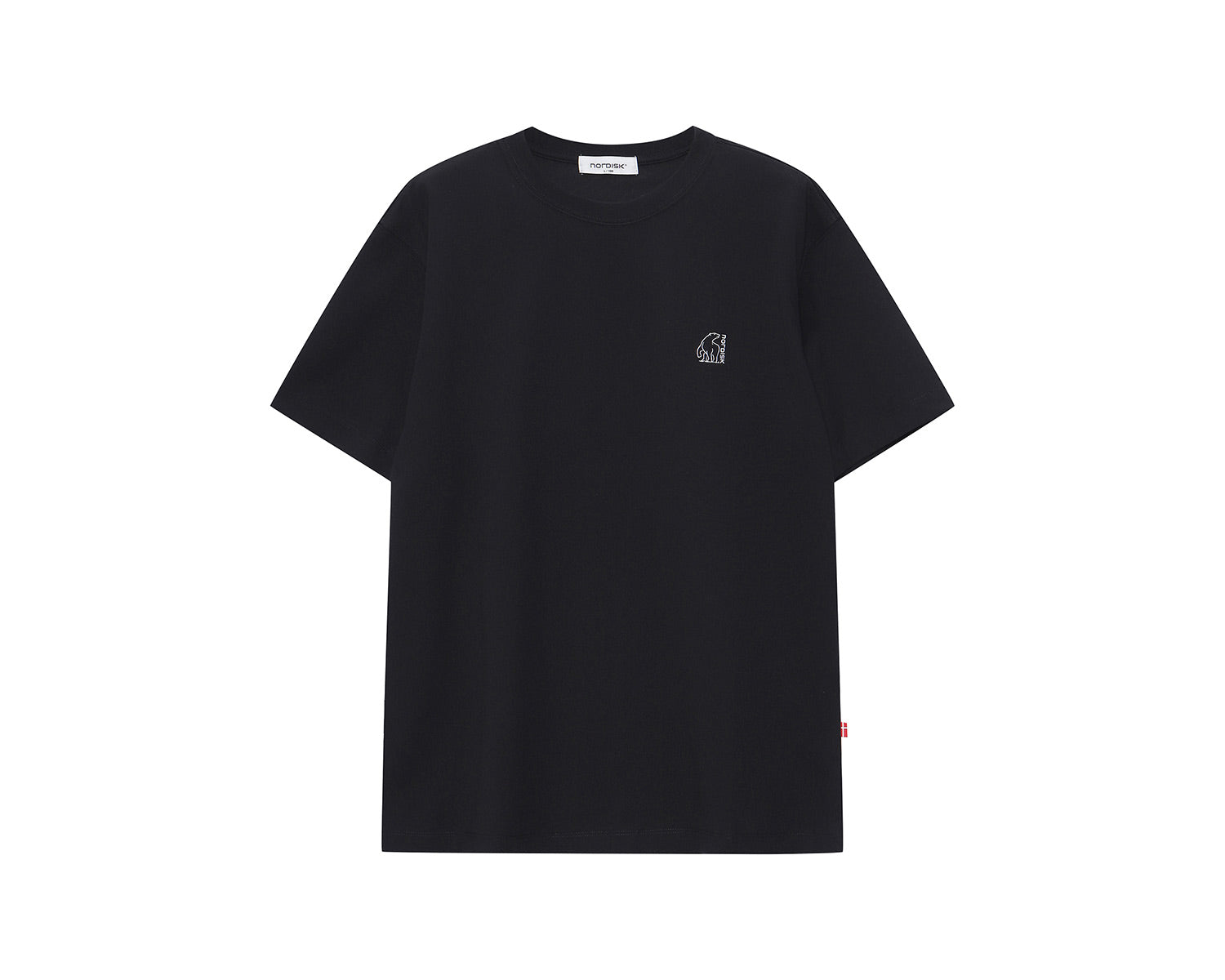 Eisbär Kurzarm-T-Shirt Unisex - Black