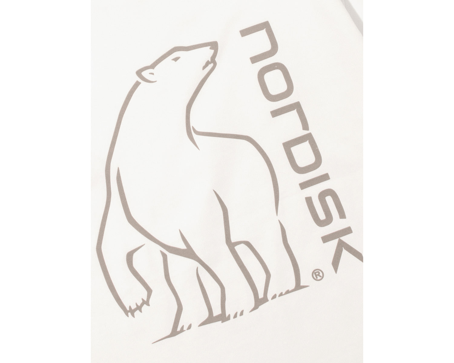 Eisbär Kurzarm-T-Shirt Unisex - Off White