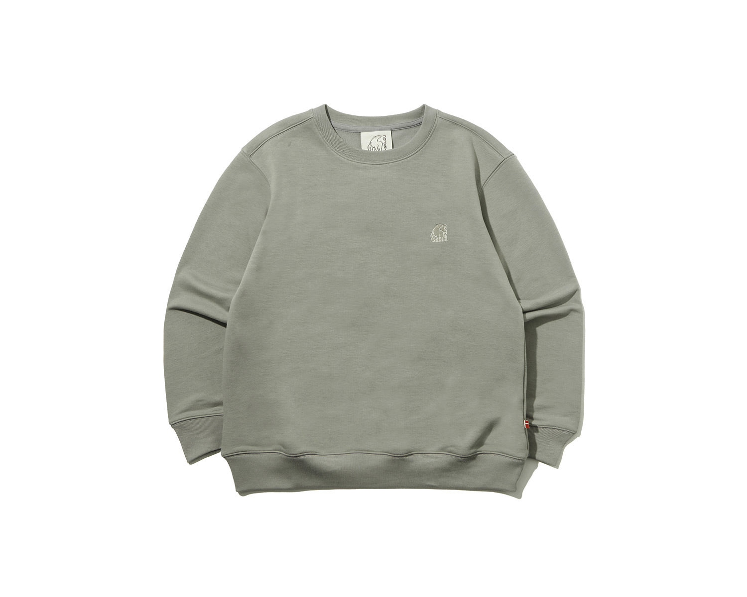 Cartoon Sauna Eisbär Graphic Sweatshirt Unisex - Jade