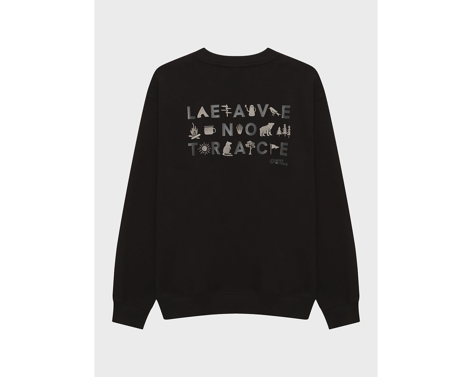LNT Graphic Sweatshirt Unisex - Black