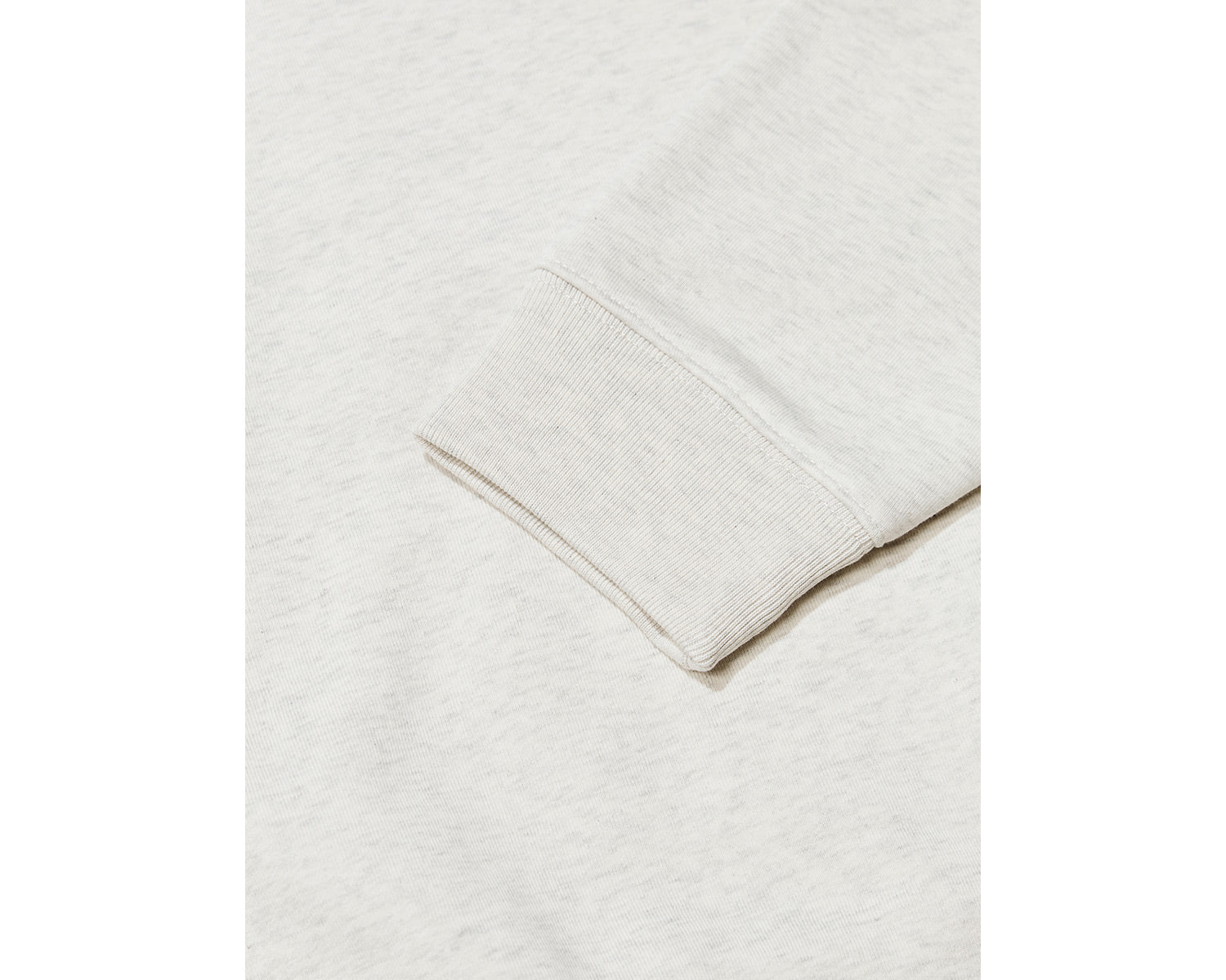 Camping Sweatshirt Unisex - Oatmeal Melange Beige