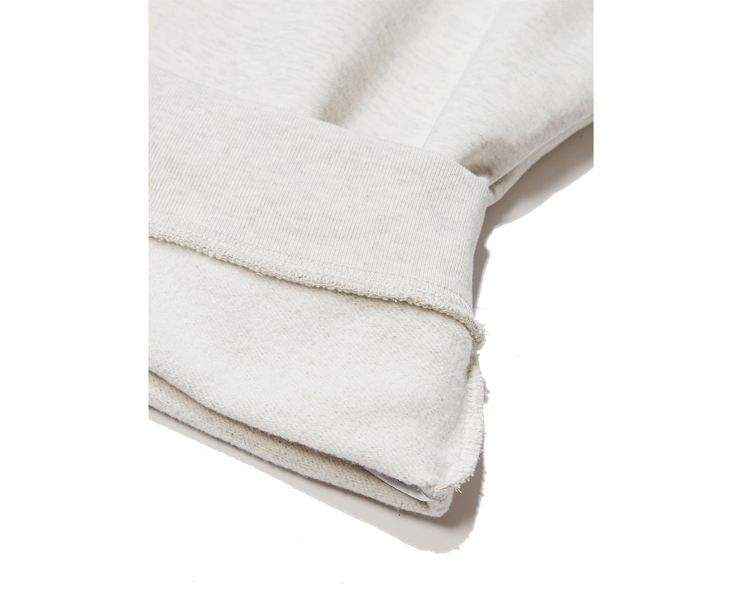 Camping Sweatshirt Unisex - Oatmeal Melange Beige