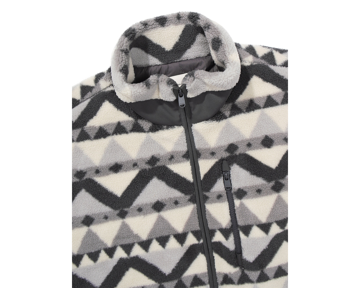 Fleecejacke Unisex - Grey