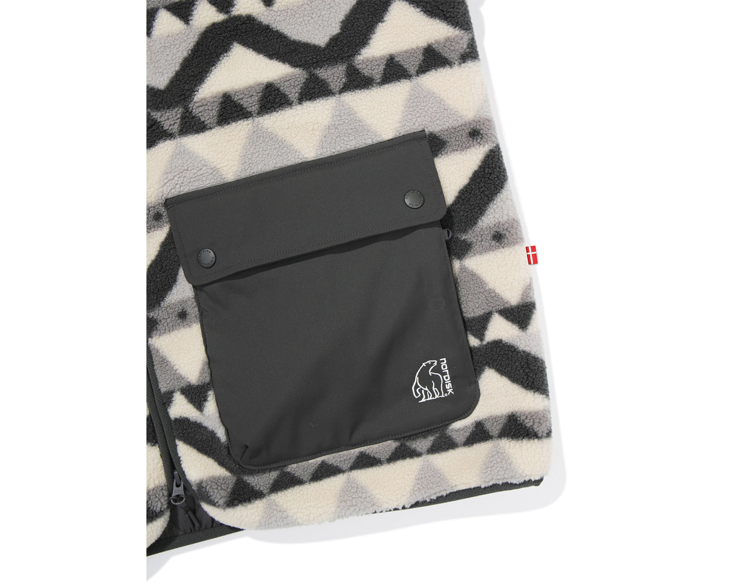 Fleecejacke Unisex - Grey