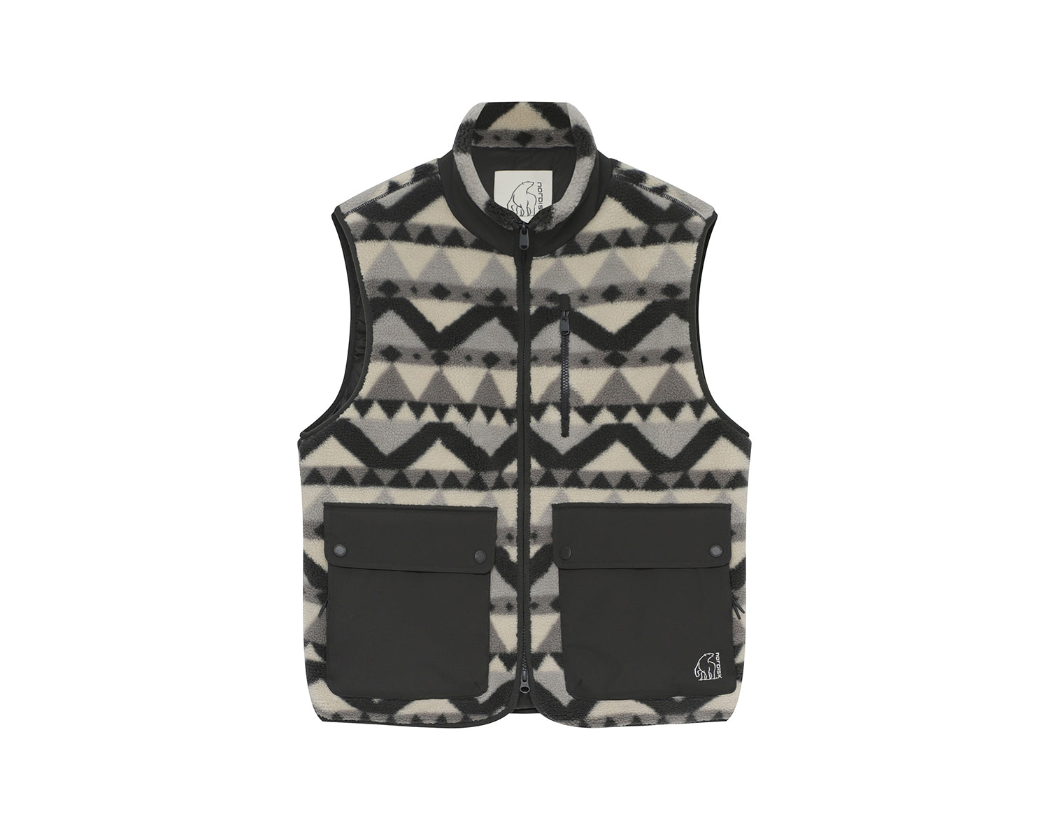 Fleeceweste Unisex - Grey