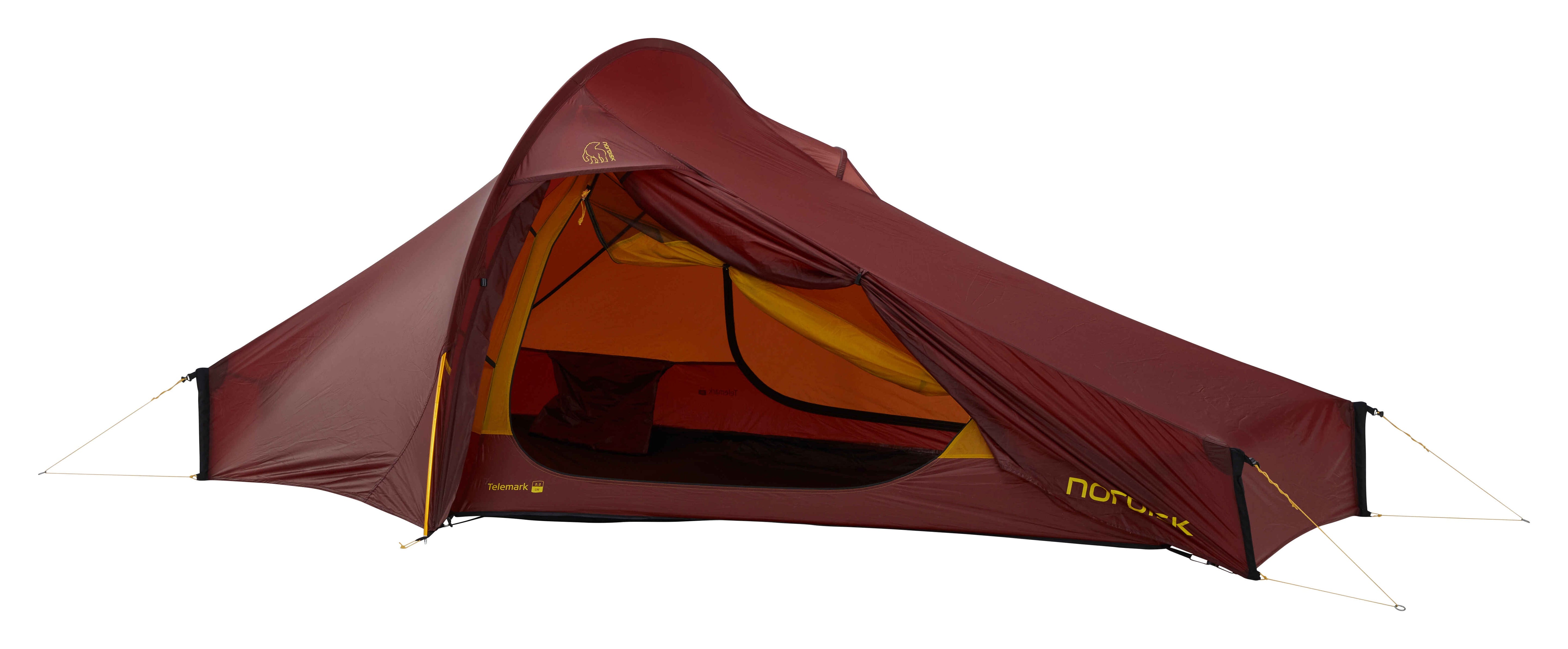 Telemark 2 LW Zelt - 2 Personen | Burnt Red
