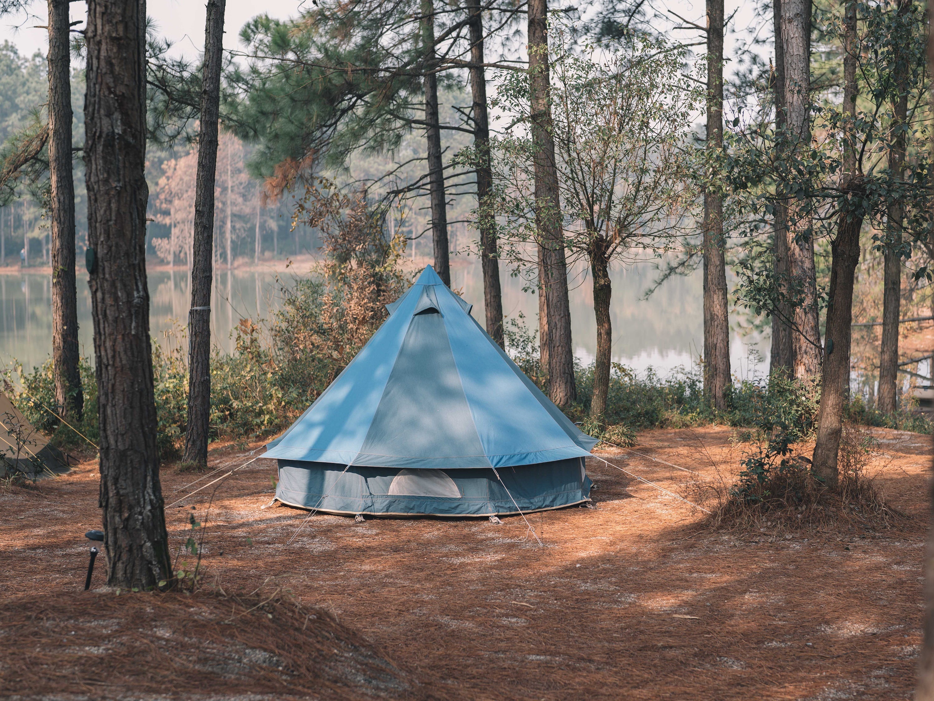 Asgard 7.1 Glamping Zelt - 7.1 m² | 3 Personen | Denim