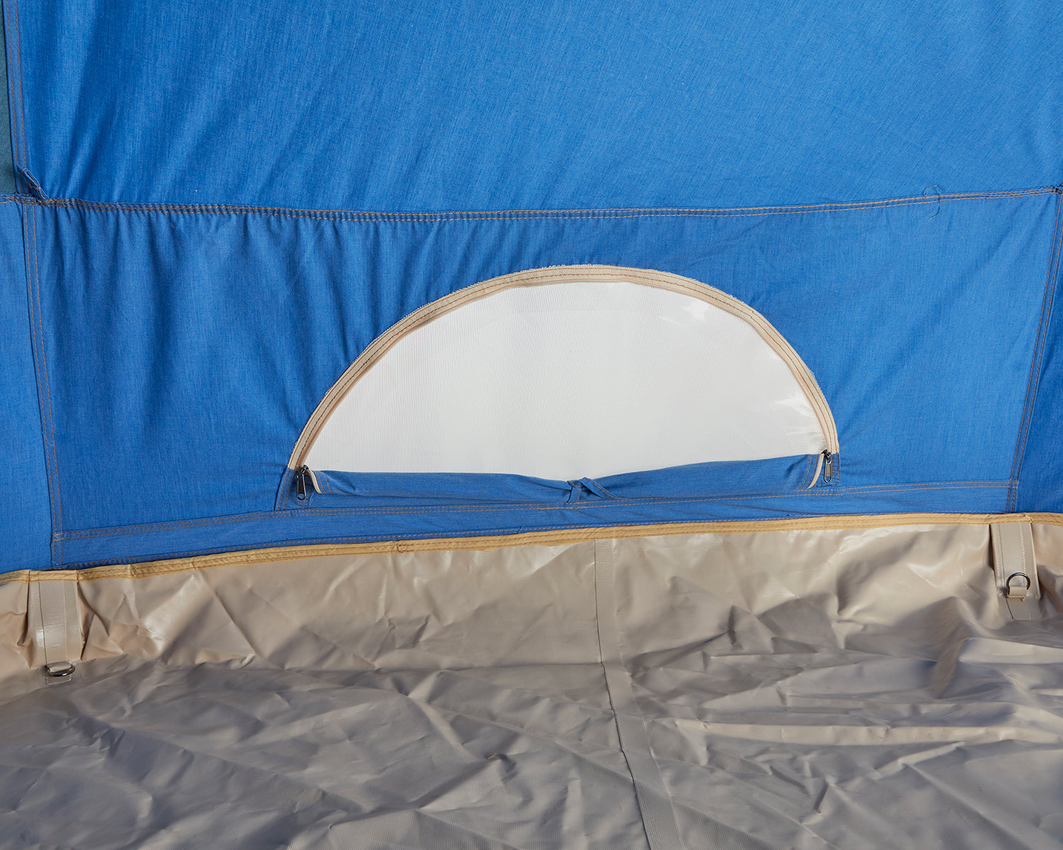 Asgard 7.1 Glamping Zelt - 7.1 m² | 3 Personen | Denim