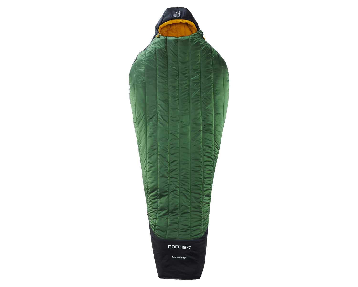 Nordisk Gormsson -10° Mummy| Kunstfaser Artichoke Green/Mustard Yellow/Black