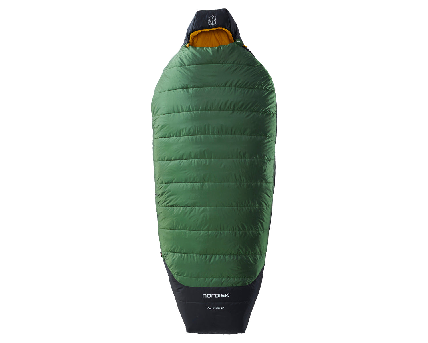 Nordisk Gormsson -2° Egg | Kunstfaser Artichoke Green/Mustard Yellow/Black