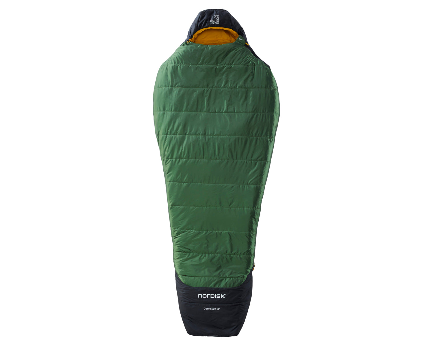 Nordisk Gormsson -2° Mummy | Kunstfaser Artichoke Green/Mustard Yellow/Black