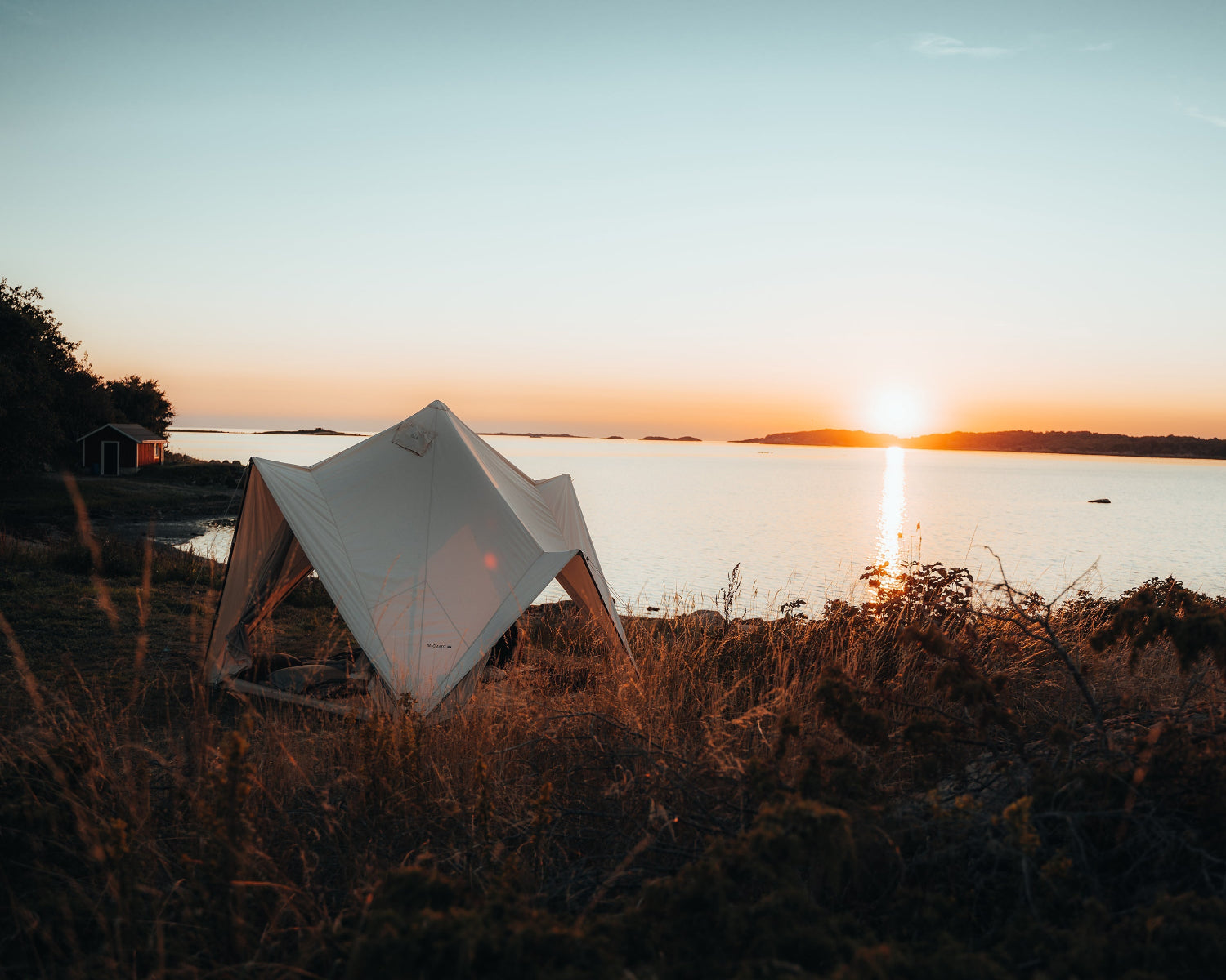 Midgard 9.2 Glamping Zelt - 9.2 m² | 6 Personen | Sandshell