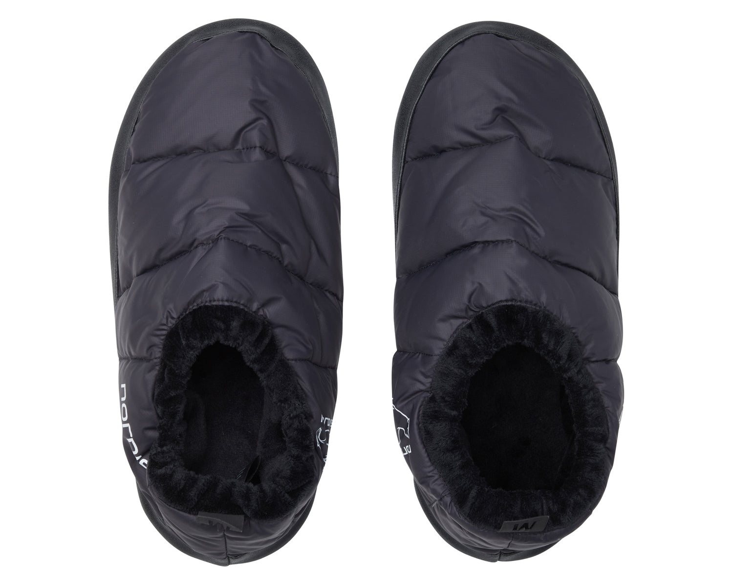 Mos down slippers - Black