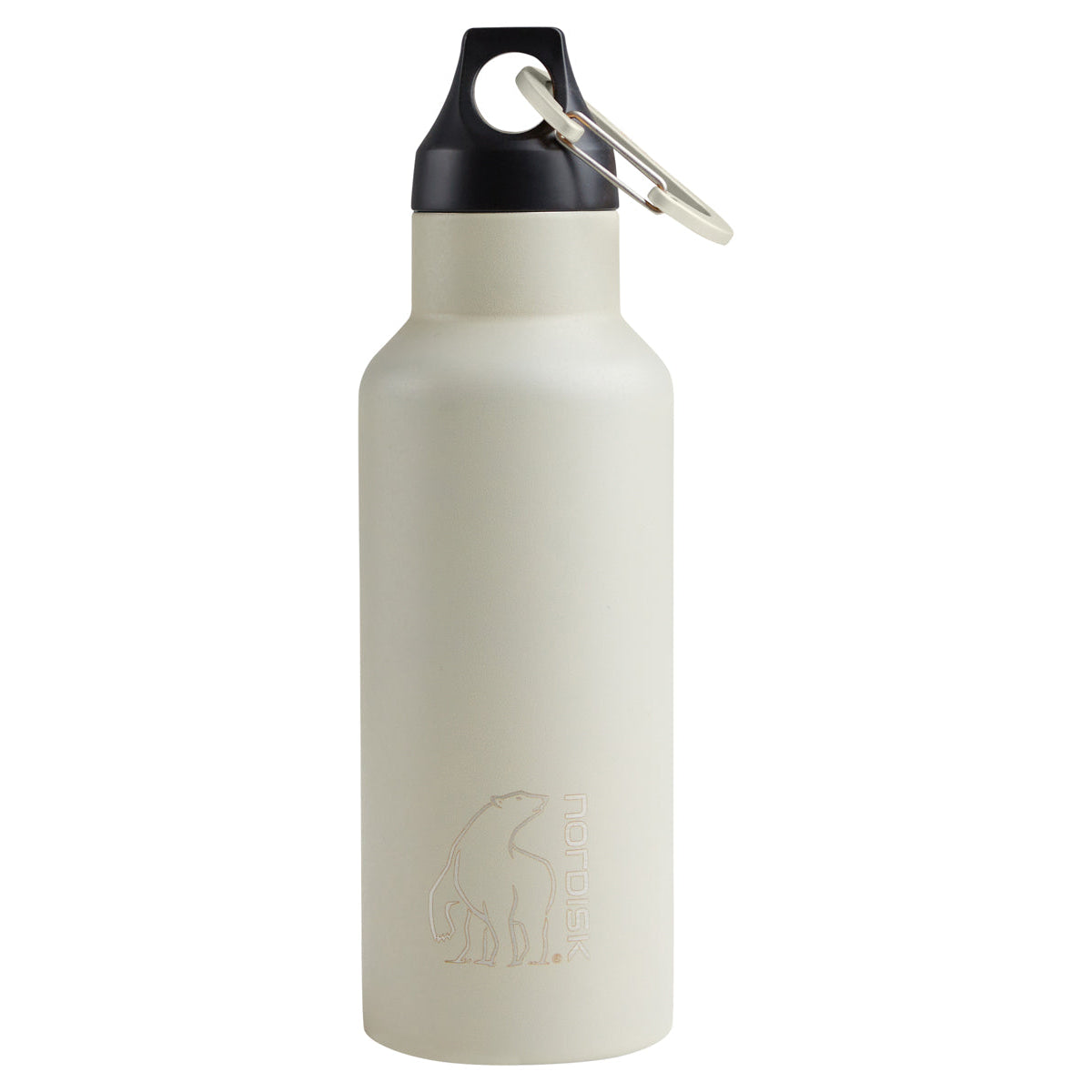 Trinkflasche 500ml Stahl Sandshell