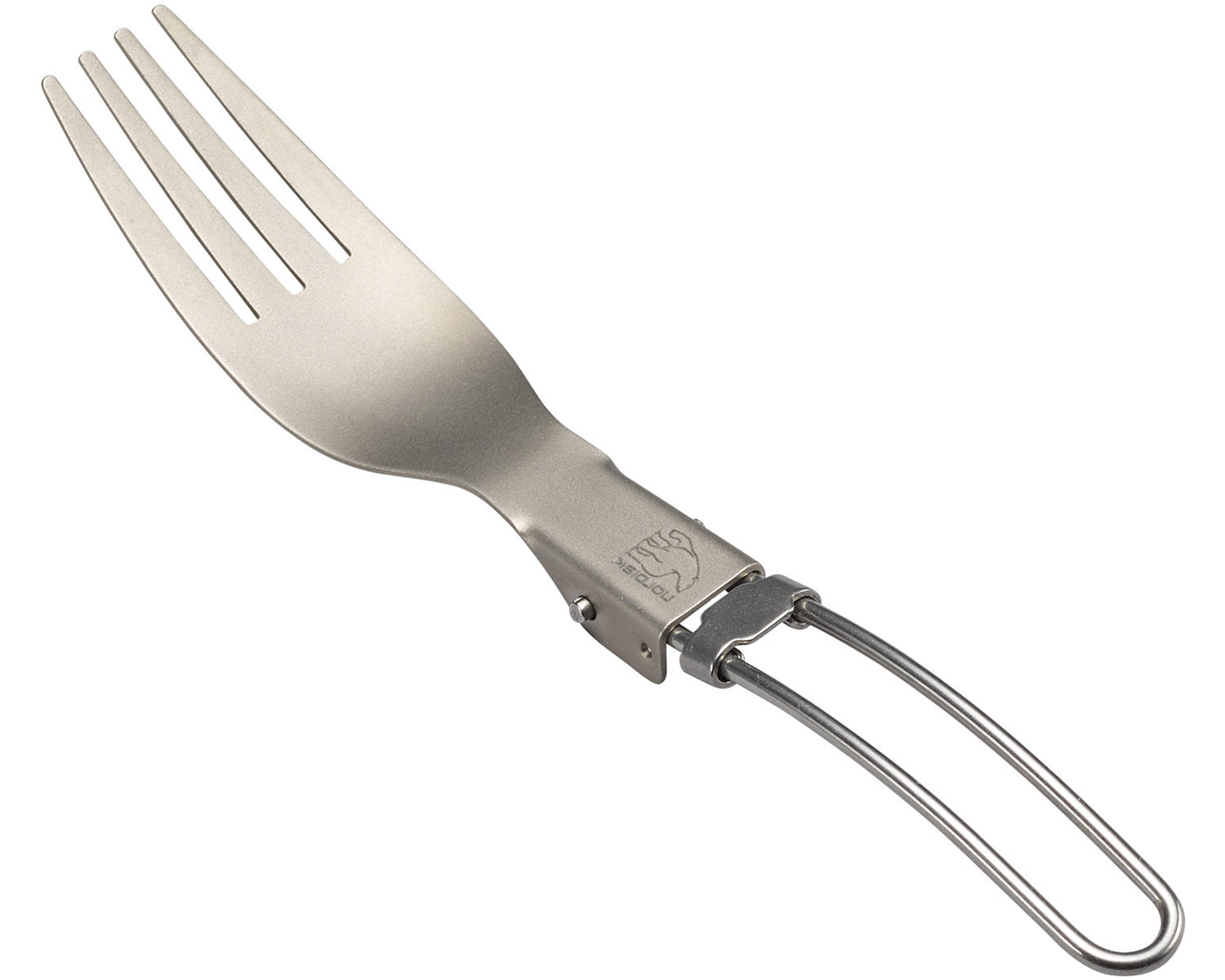 Titanium foldable fork - Fork - Matt Silver