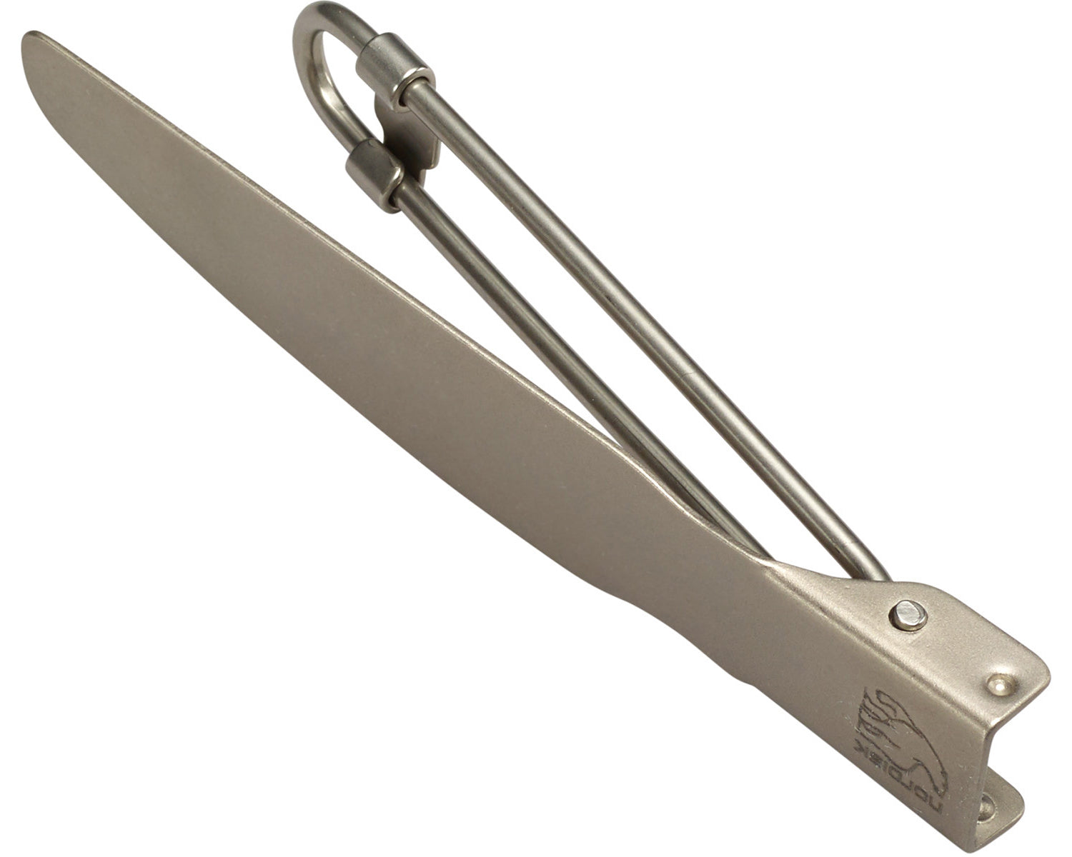 Titanium foldable knife - Knife - Matt Silver