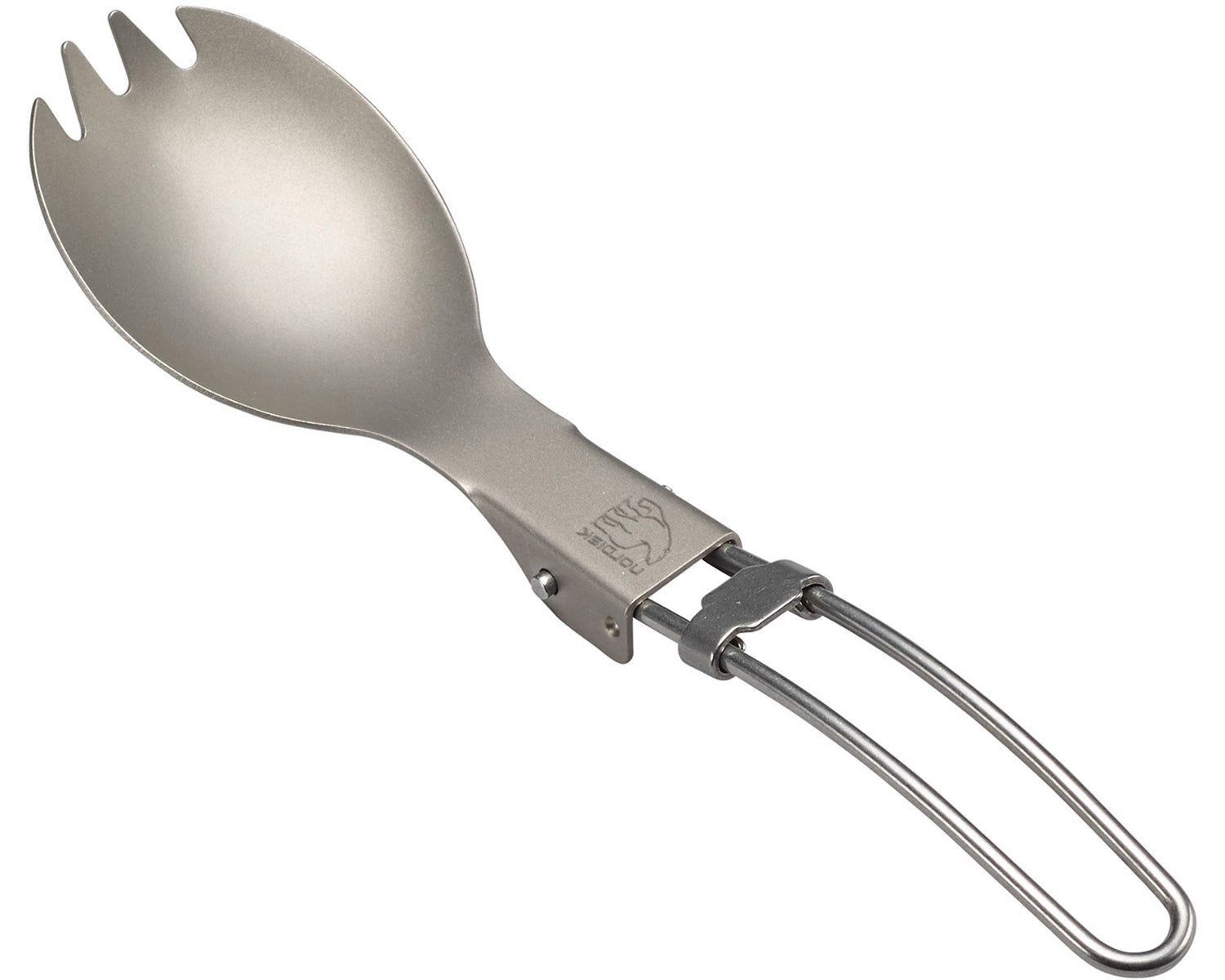 Nordisk Titanium foldable spork Spork Matt Silver