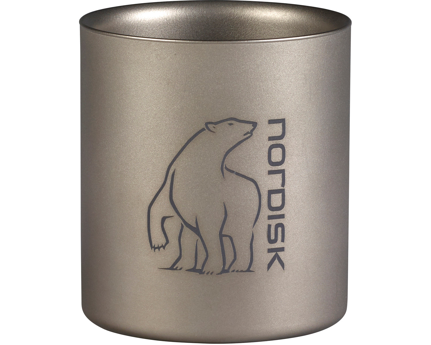 Becher Titanium 220ml - Matt Silver