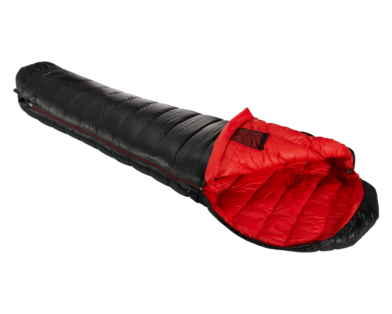 VIB 250 Schlafsack (Left Zip) - Daune (5° C) | Black