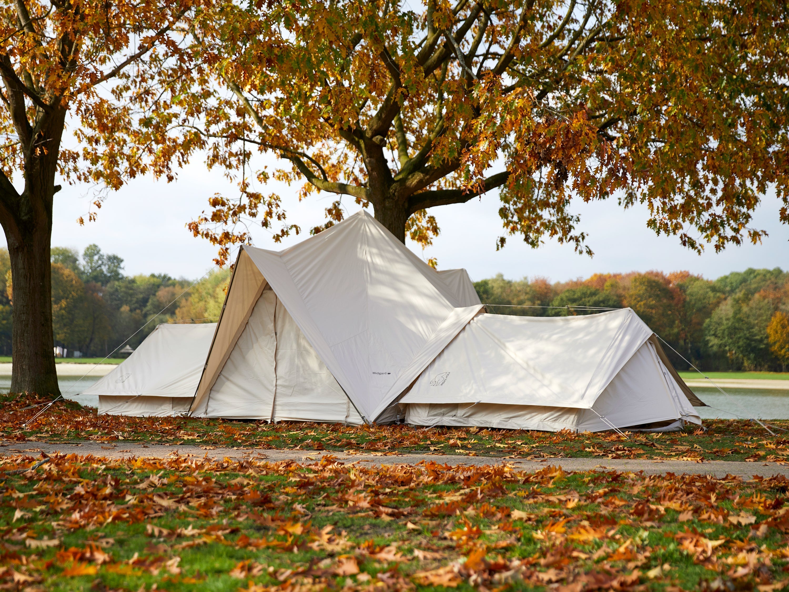 Vimur 4.8 Glamping Zelt - 4.8 m² | 4 person | Sandshell